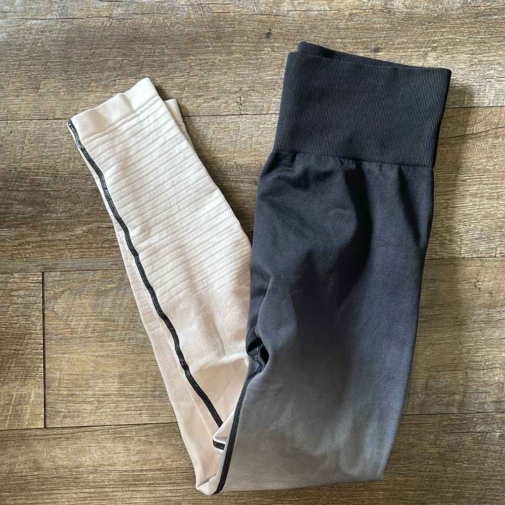 Zyia active ombré print leggings